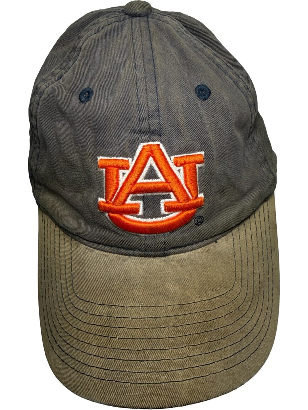 Vintage Auburn Tigers Bookstore Hat Distressed Legacy Faded Dad Cap 1 Size Worn